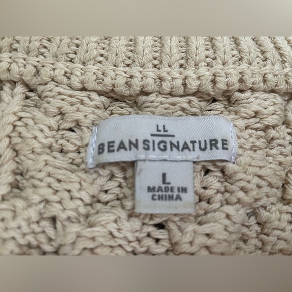 *SOLD* / LL Bean Signature Fisherman Sweater - Picture 2 of 4